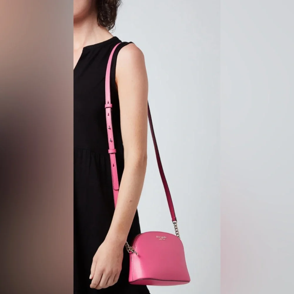 Kate Spade Spencer Dome Cross Body Purse - Pink - Picture 4 of 5
